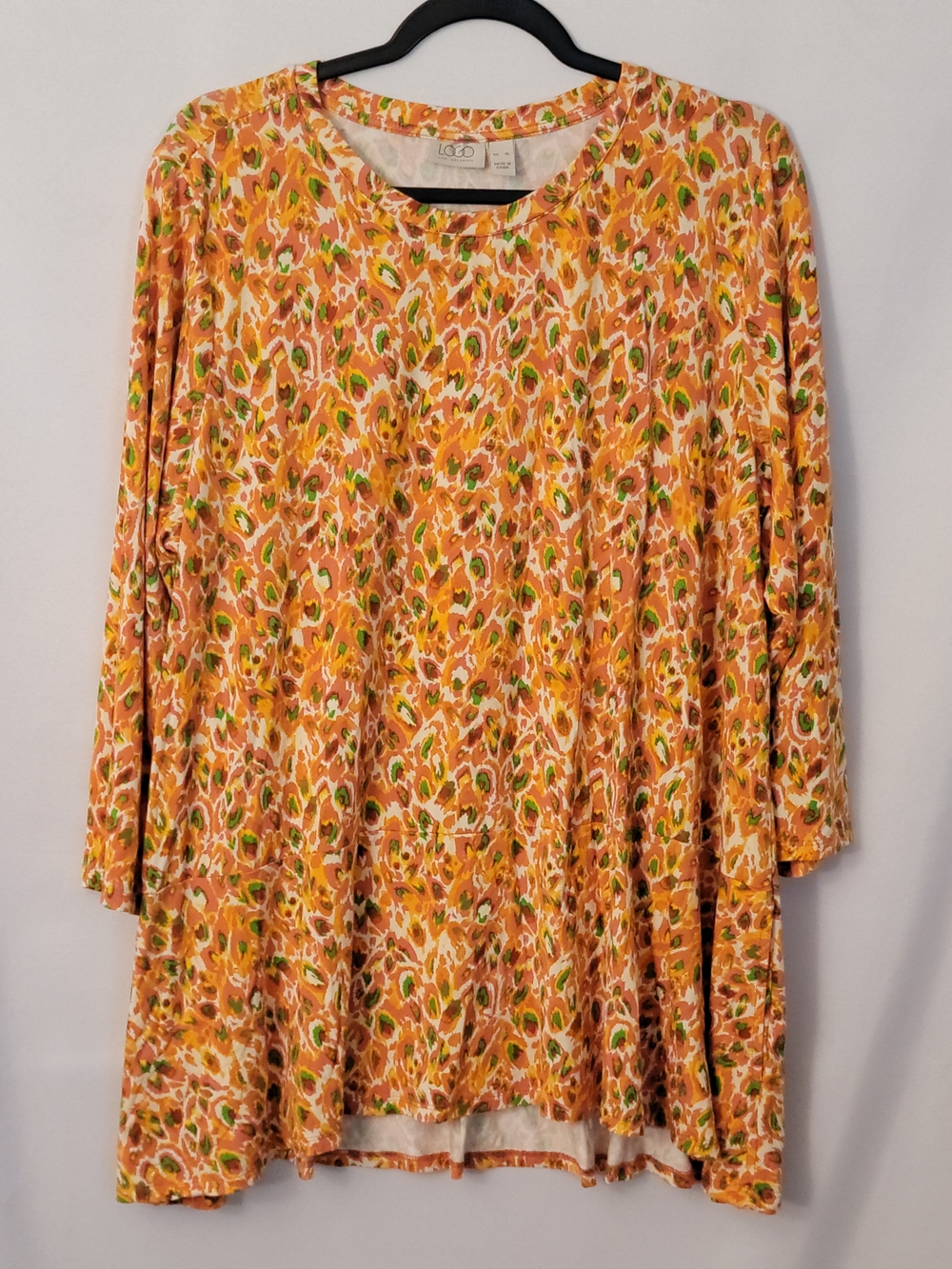LOGO by Lori Goldstein Tunic Top Size XL